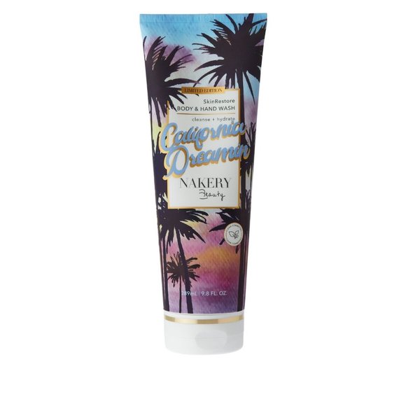 (NWT) Nakery Beauty SkinRestore California Dreamin' Body & Hand Wash, 9.8 fl oz - Picture 1 of 4